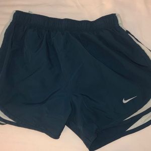 Teal Nike Running Shorts